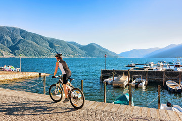 İsviçre'de Bisiklet Grup Sürüşleri